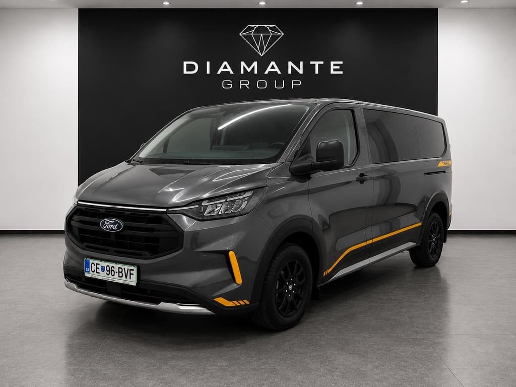 Ford Transit Custom 4x4 + priklop